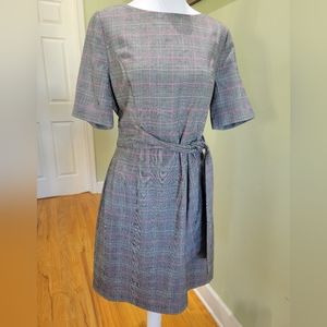 CeCe Gray and Pink Dress